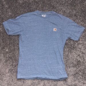 Carhartt Men's Heather Blue Short Sleeve Tee